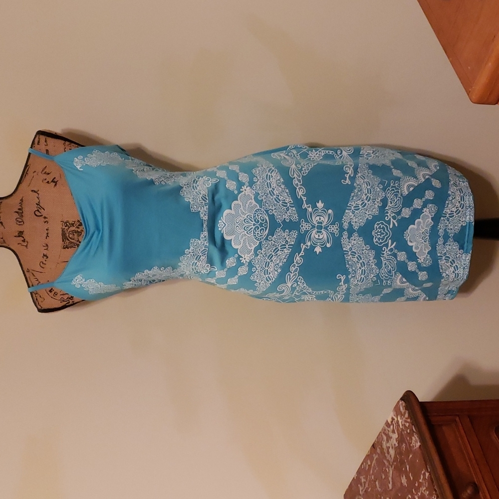 Sexy mini dress.